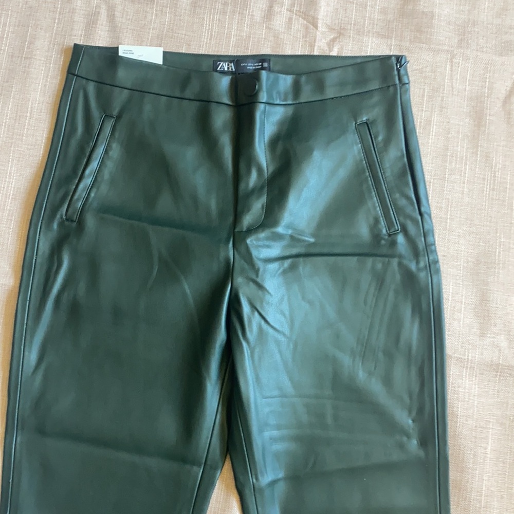Zara High Rise Leggings Size Large - Picture 2 of 12